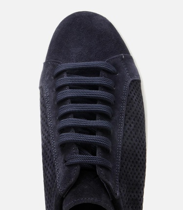  Erkek Süet Deri Lacivert Ultra Hafif Tabanlı Günlük Ayakkabı