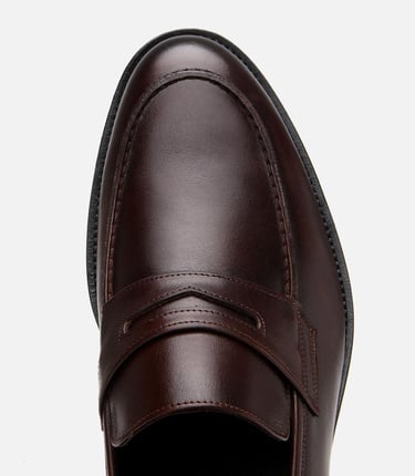  Erkek Deri Kahverengi Klasik Ayakkabı