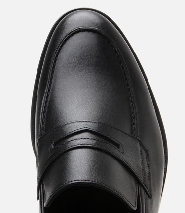  Erkek Deri Siyah Klasik Ayakkabı