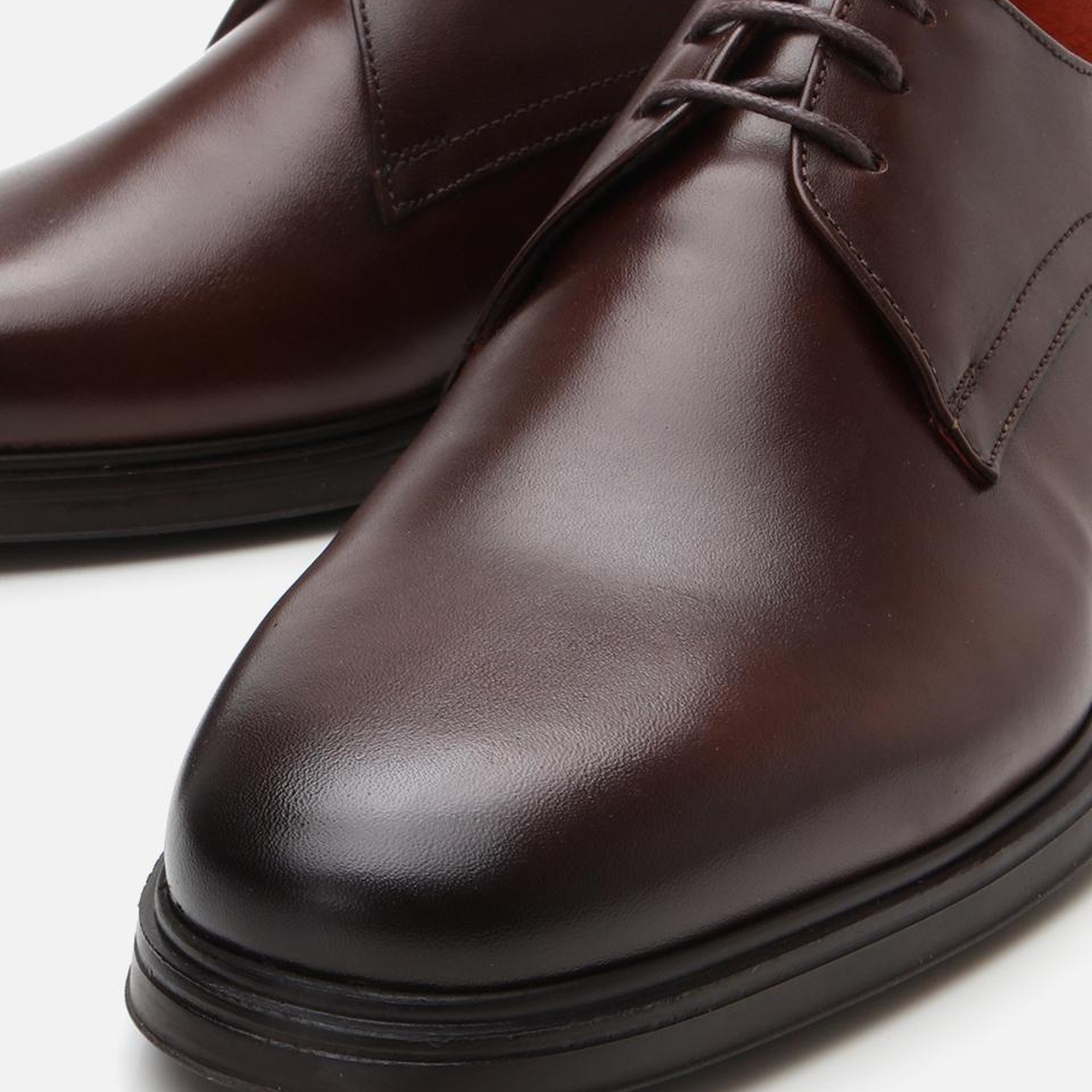 Erkek Deri Kahverengi Ultra Hafif Tabanlı Klasik Ayakkabı