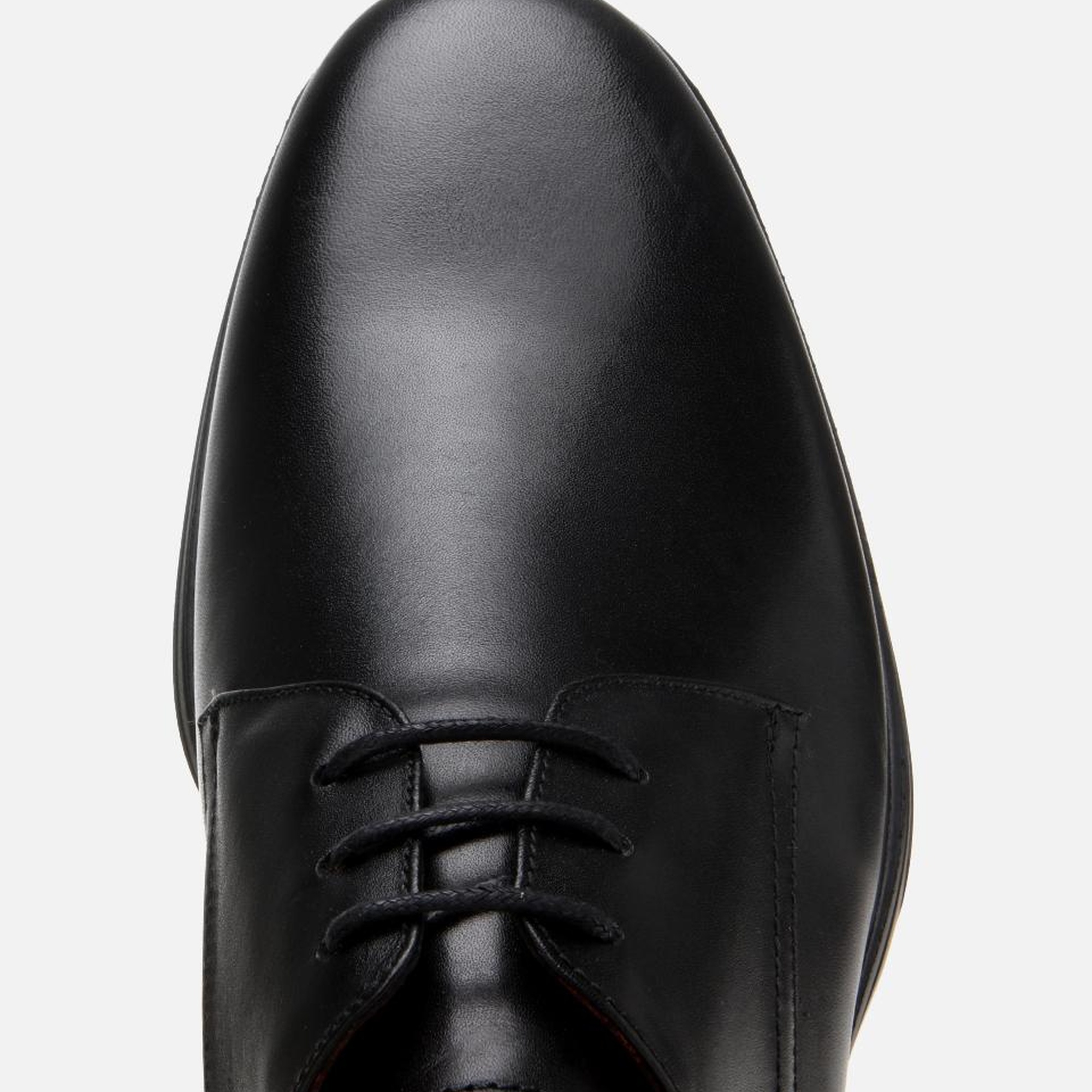 Erkek Deri Siyah Ultra Hafif Tabanlı Klasik Ayakkabı