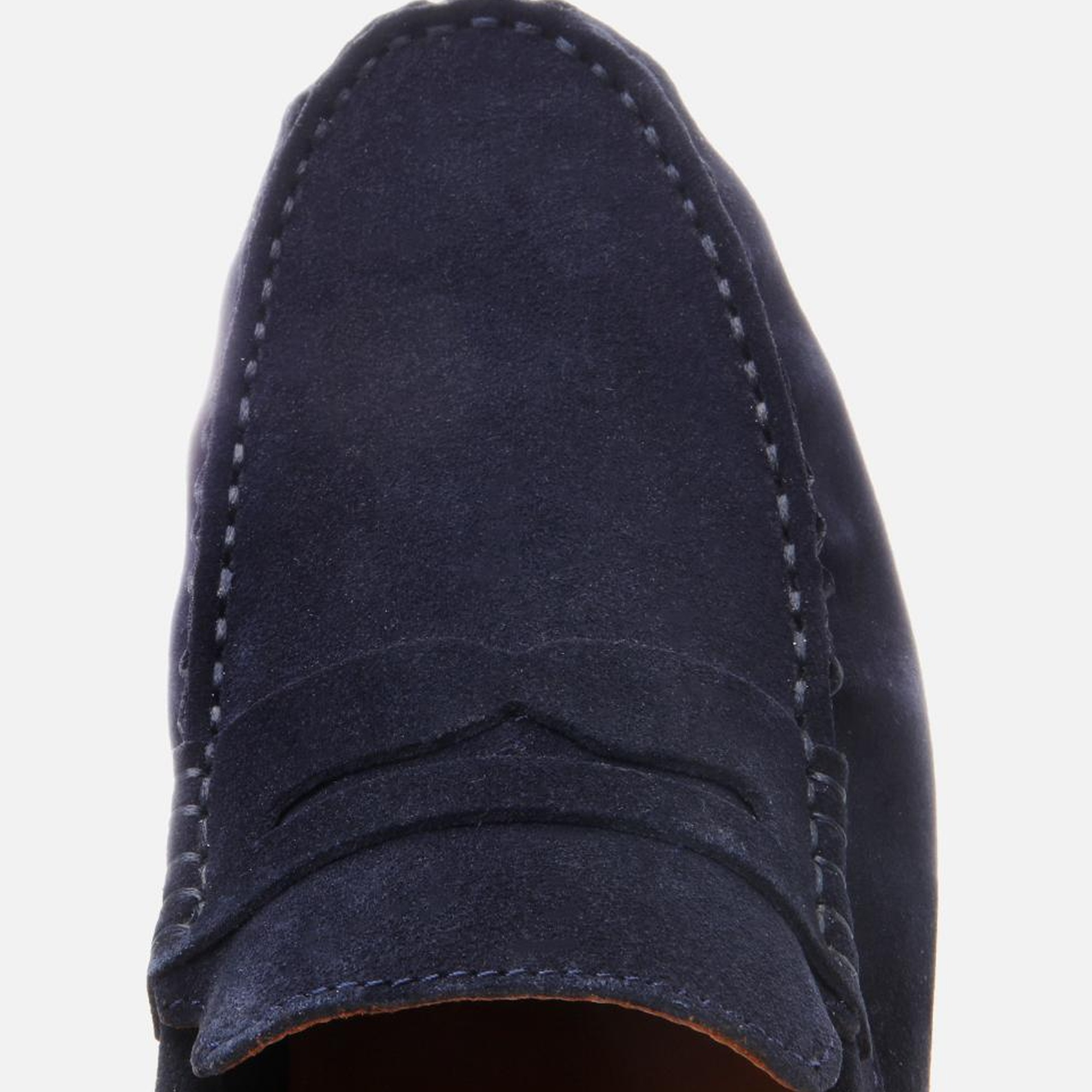 Erkek Süet Deri Lacivert Esnek Tabanlı Günlük Loafer