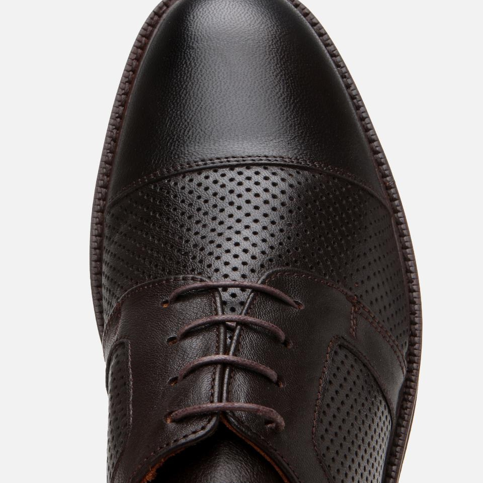 Erkek Deri Kahverengi Ultra Hafif Tabanlı Klasik Ayakkabı