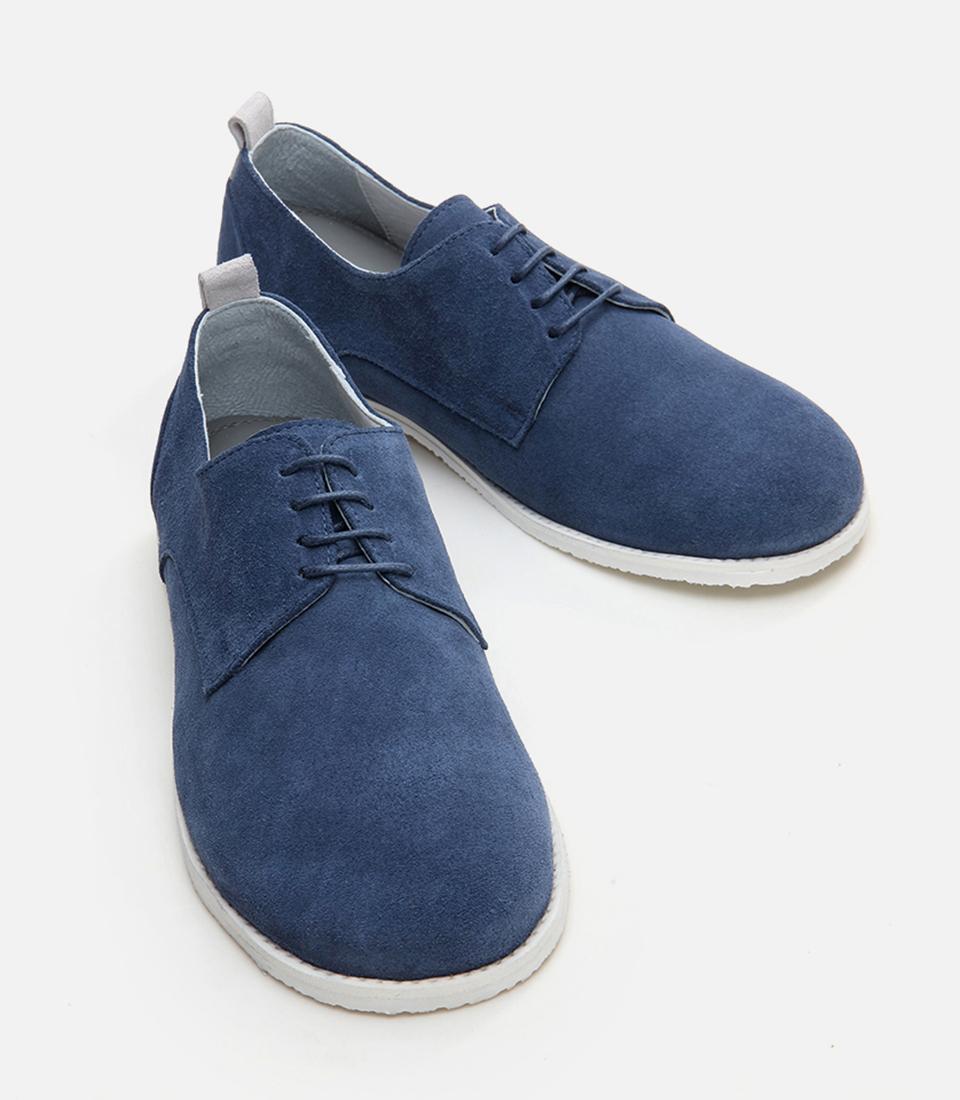 Hotiç Hotiç Mavi Erkek Deri Günlük Ayakkabı Casual Ayakkabı | FashFed Mavi - 9. görsel