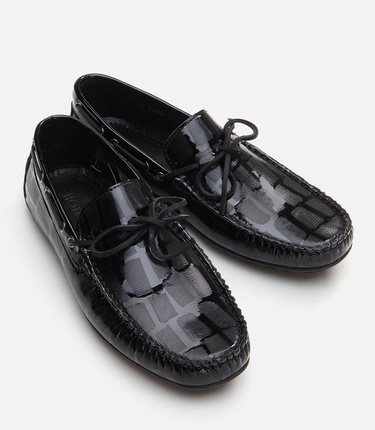  Erkek Deri Siyah Loafer