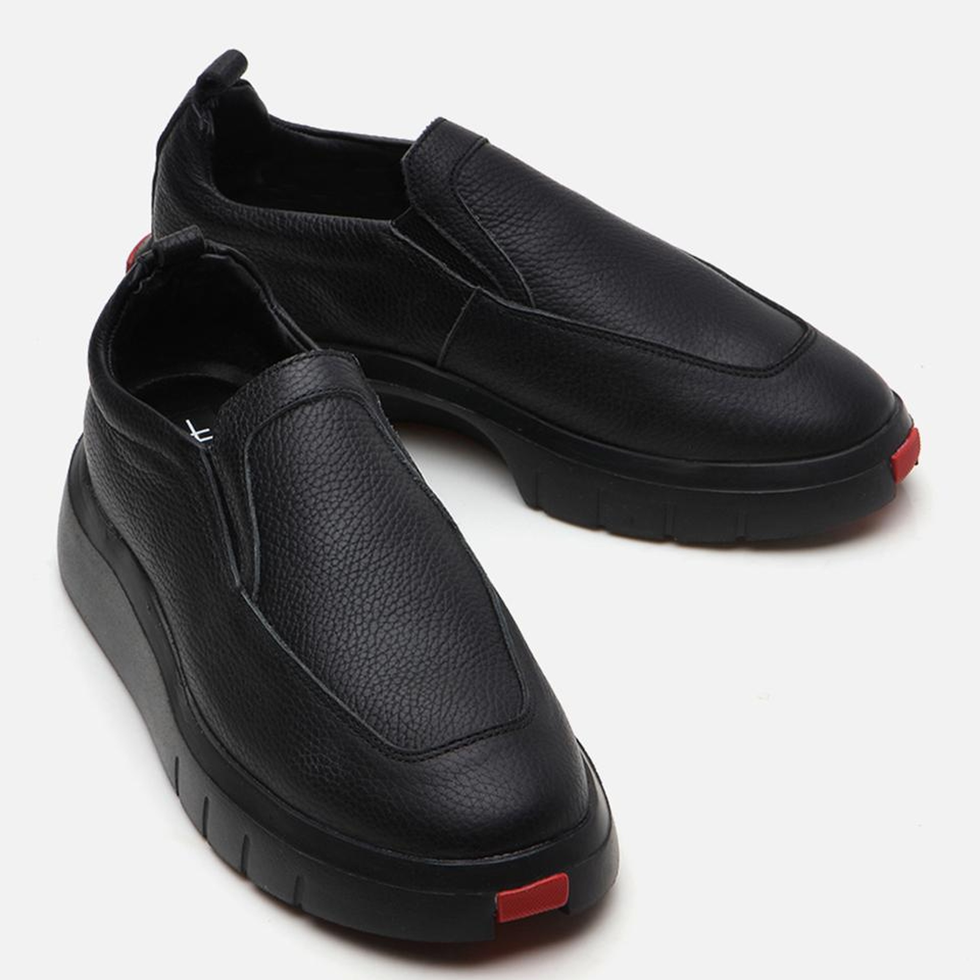 Erkek Deri Siyah Günlük Ayakkabı