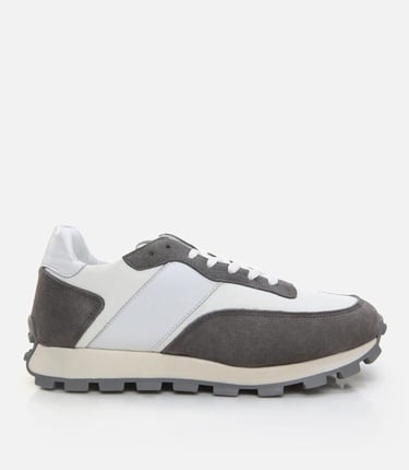  Erkek Deri Gri Spor Ayakkabı