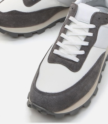  Erkek Deri Gri Spor Ayakkabı