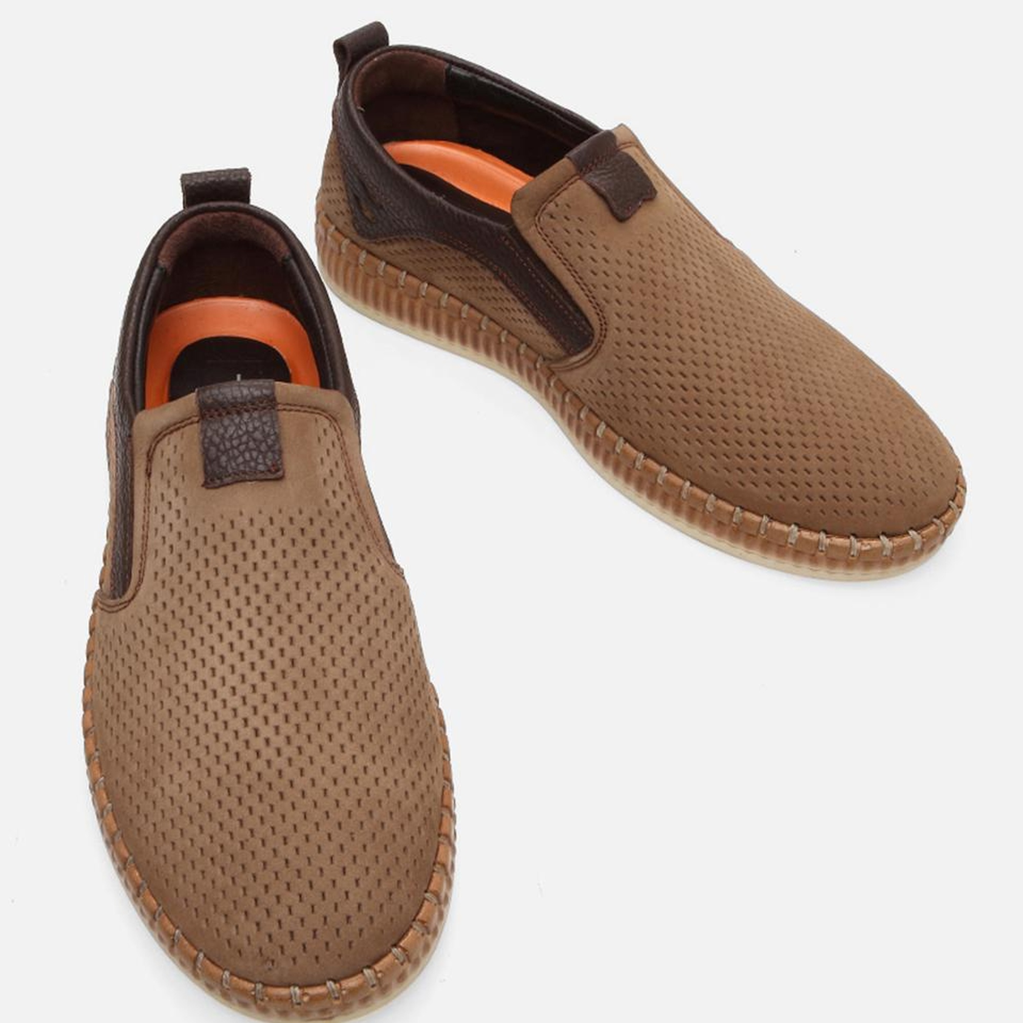 Erkek Deri Vizon Günlük Ayakkabı