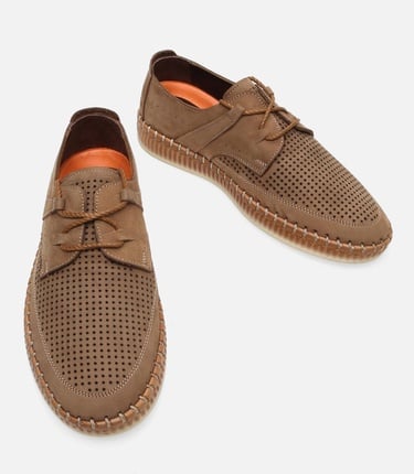  Erkek Deri Vizon Günlük Ayakkabı