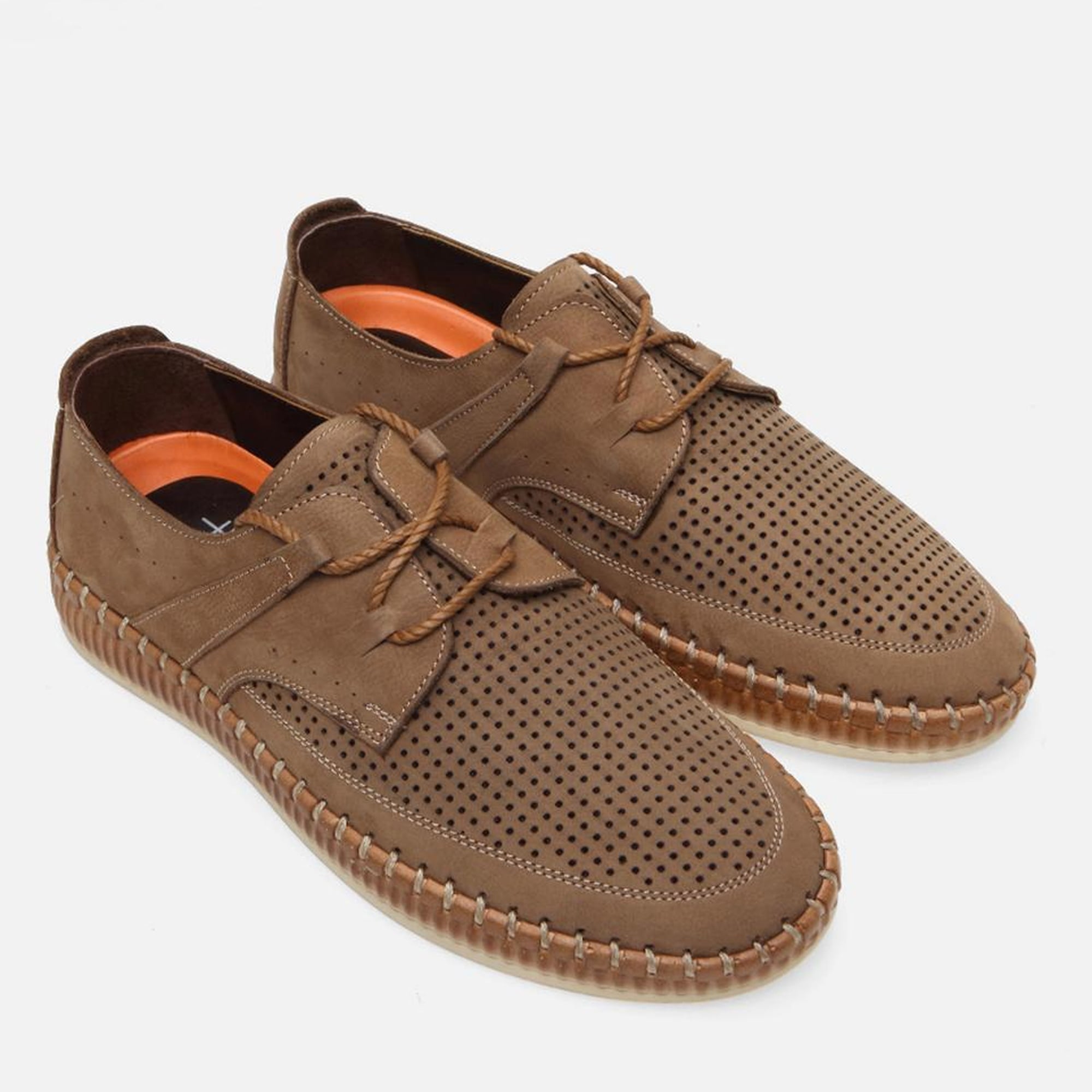 Erkek Deri Vizon Günlük Ayakkabı