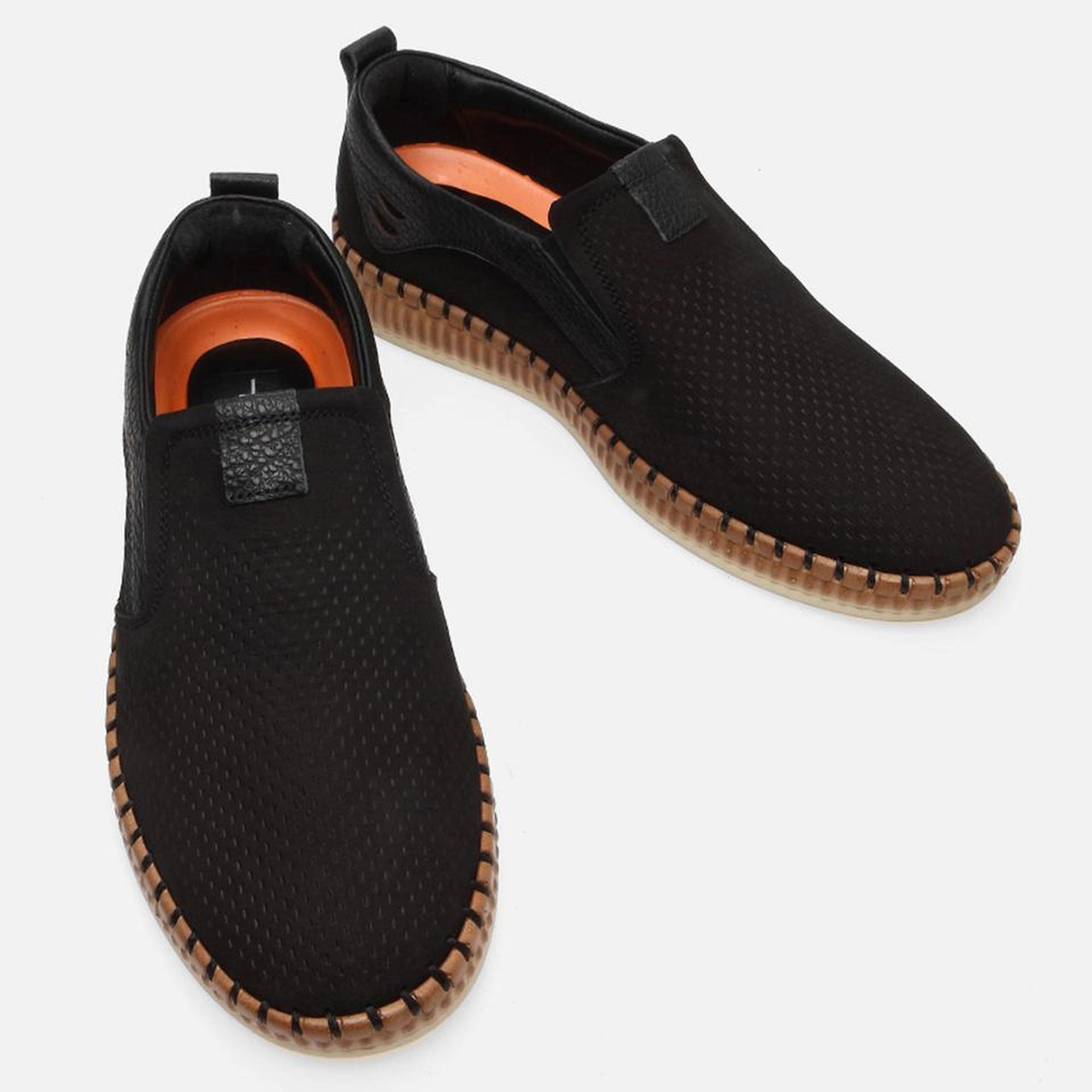 Erkek Deri Siyah Günlük Ayakkabı