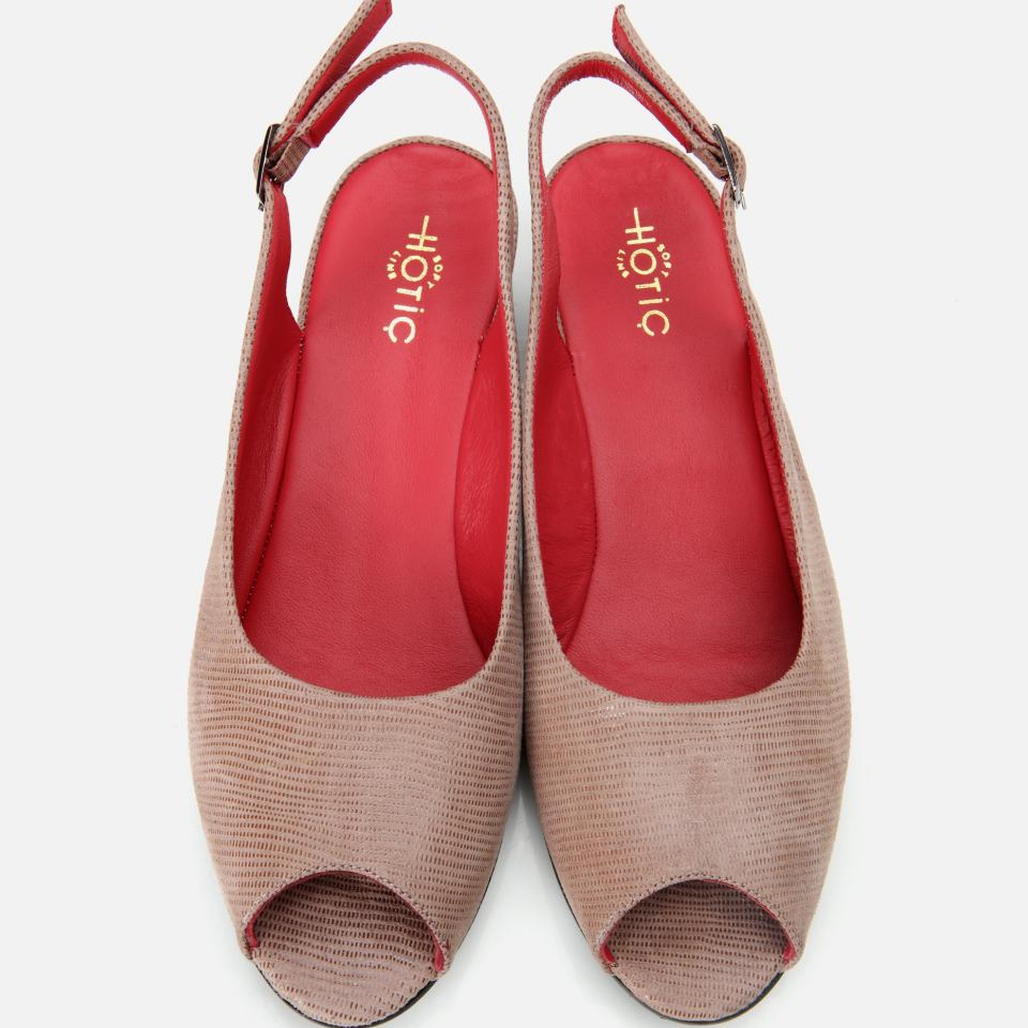 Kadın Deri Vizon Esnek Dolgu Topuklu Sandalet