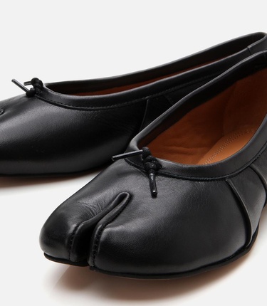  Kadın Deri Siyah Babet