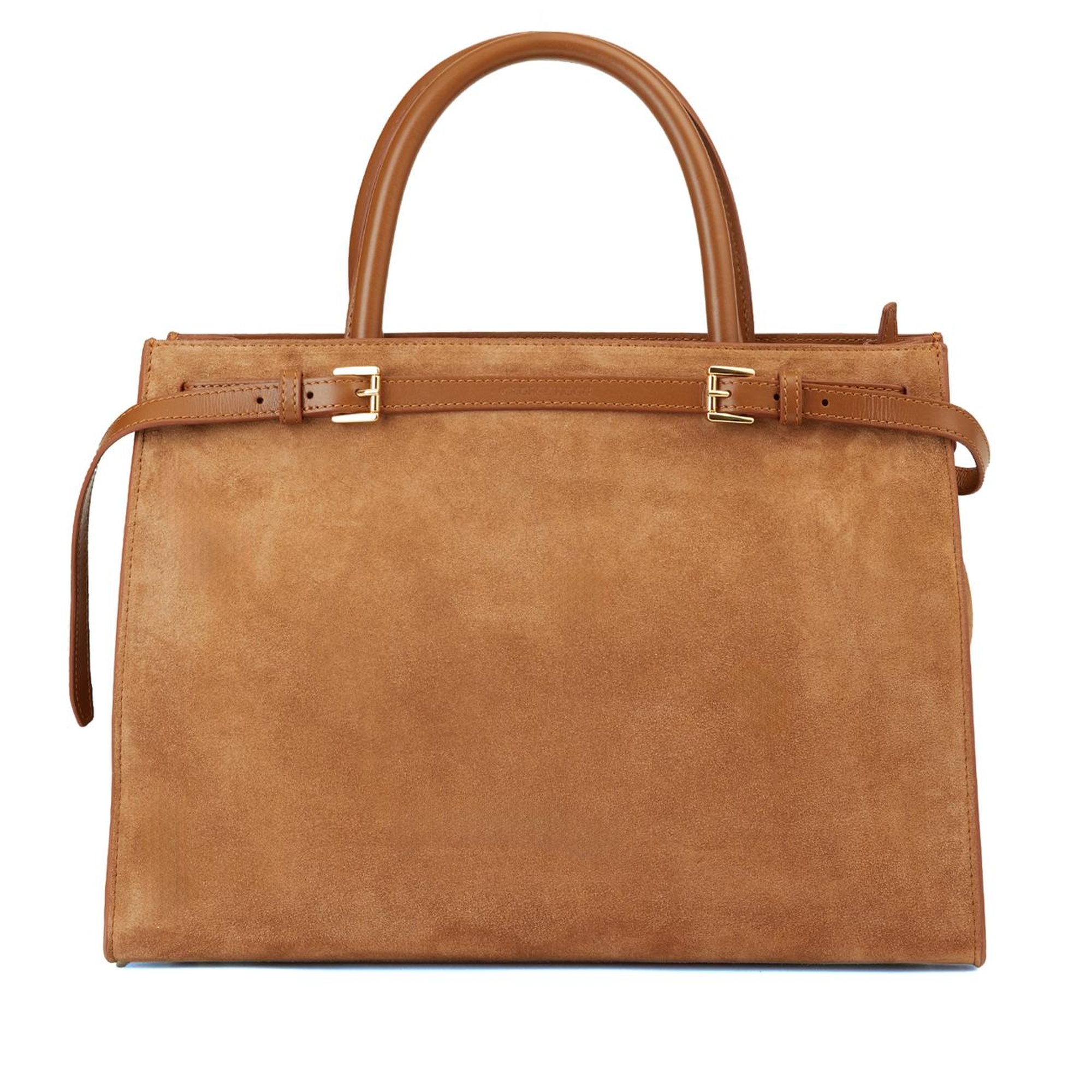 George Hogg Kadın Taba Süet Çanta