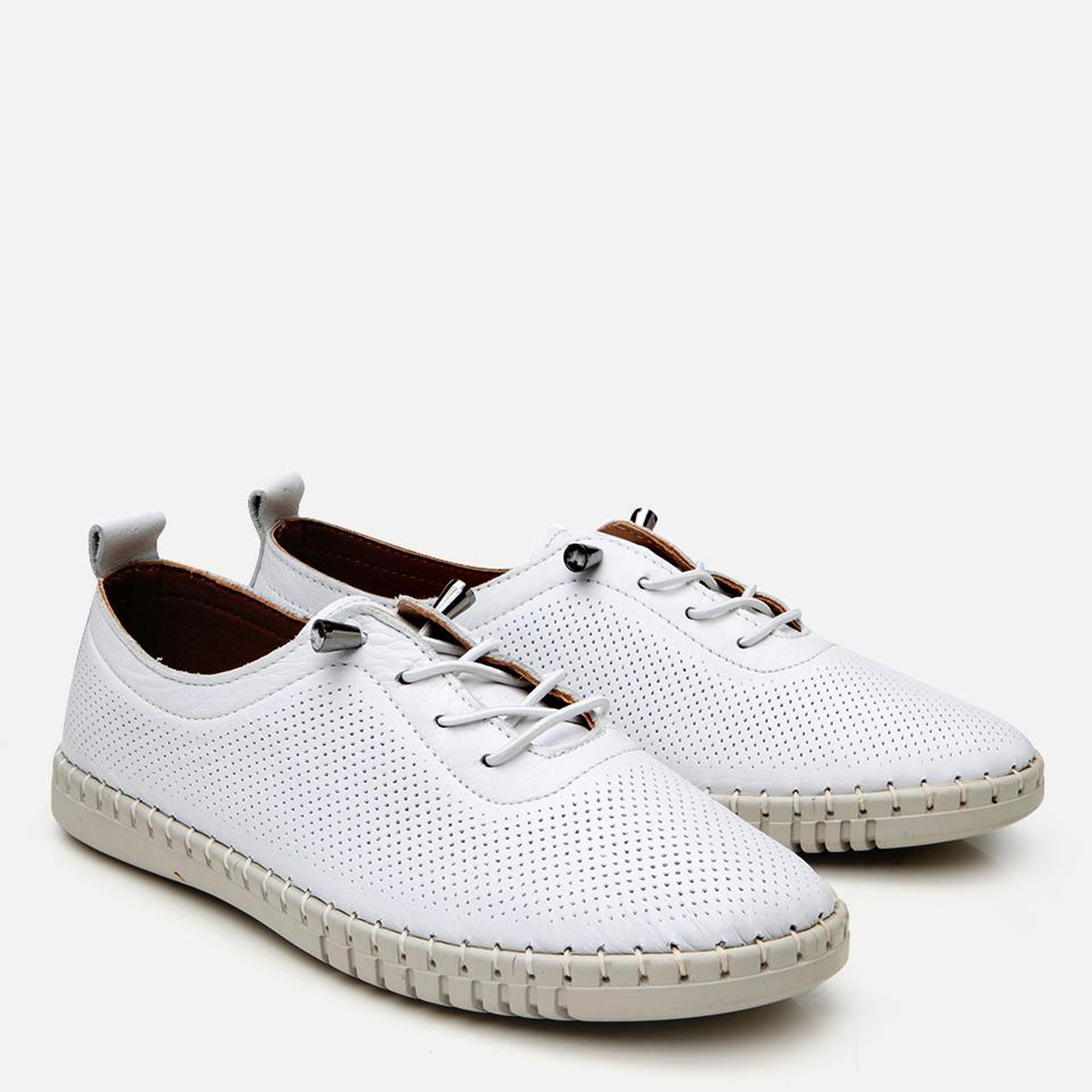 Kadın Deri Beyaz Comfort Ayakkabı