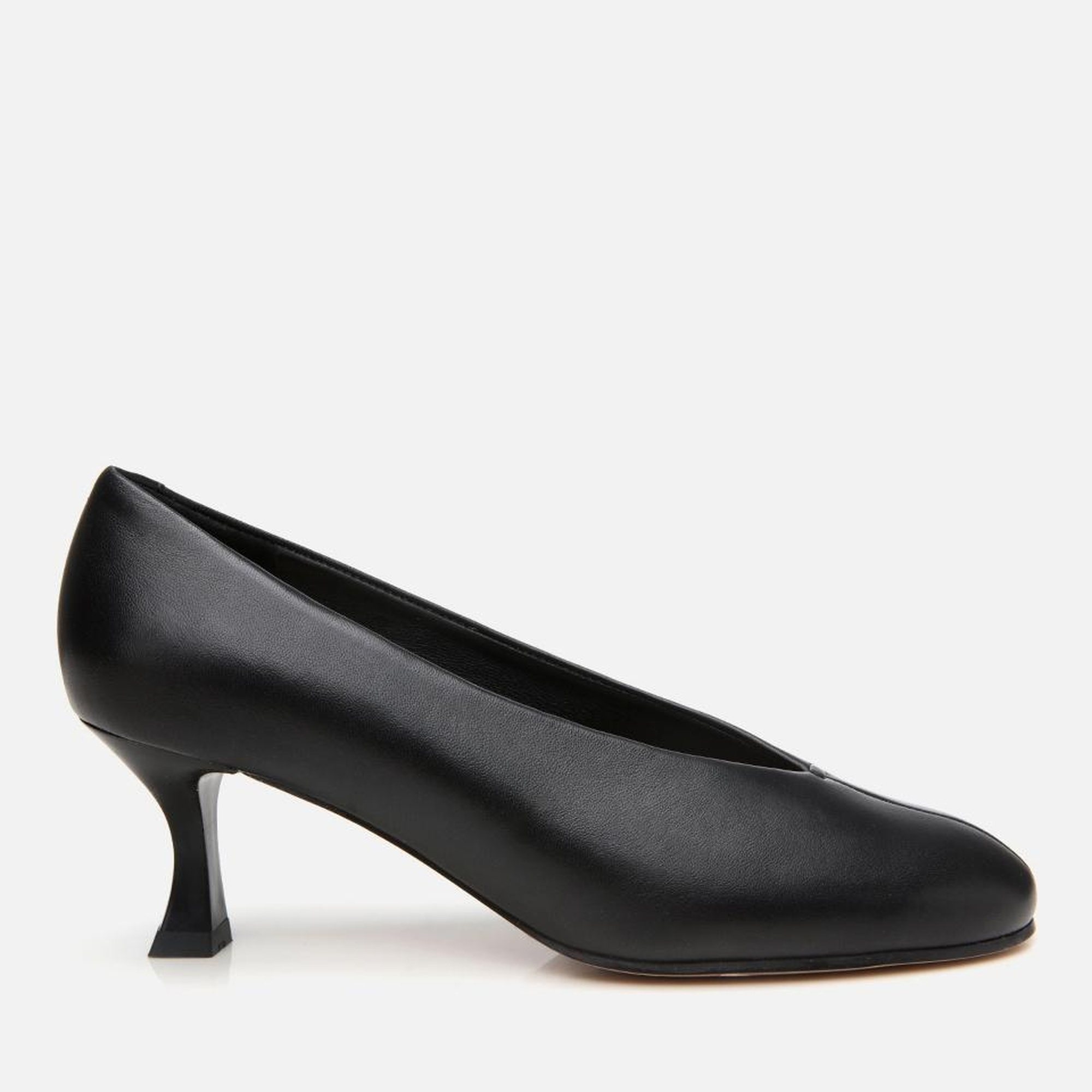 Kadın Deri Siyah İnce Topuklu Ayakkabı