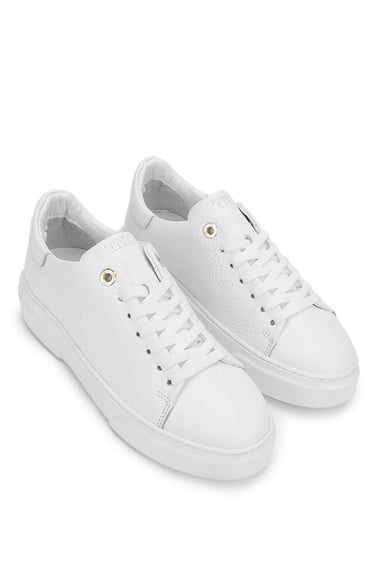  Tamer Tanca Kadın Hakiki Deri Beyaz Sneakers & Spor Ayakkabı