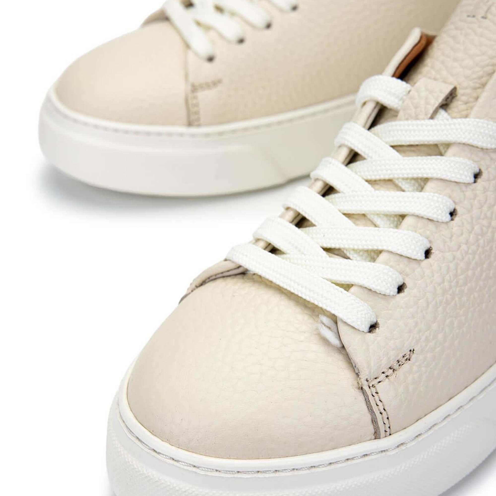 Tamer Tanca Kadın Hakiki Deri Bej Sneakers & Spor Ayakkabı