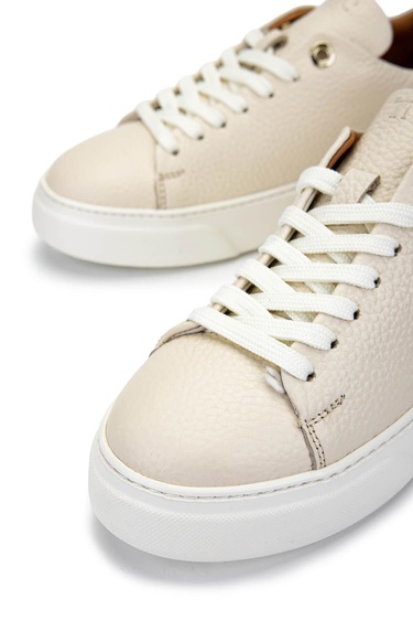 Tamer Tanca Kadın Hakiki Deri Bej Sneakers & Spor Ayakkabı