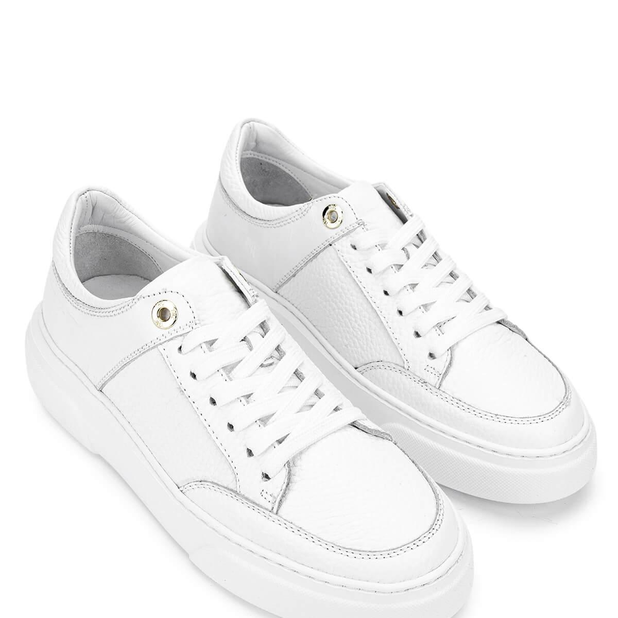 Tamer Tanca Kadın Hakiki Deri Beyaz Sneakers & Spor Ayakkabı