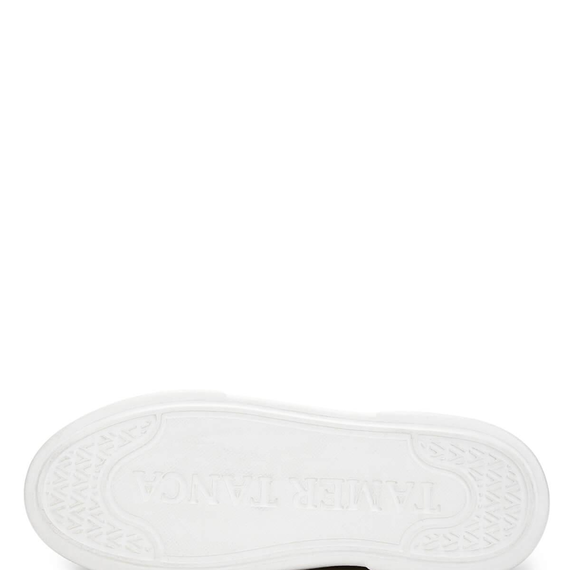 Tamer Tanca Kadın Hakiki Deri Siyah Floter Sneakers & Spor Ayakkabı