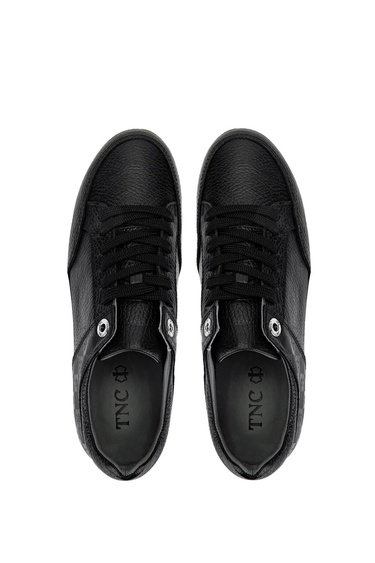  Tamer Tanca Kadın Hakiki Deri Siyah Floter Sneakers & Spor Ayakkabı