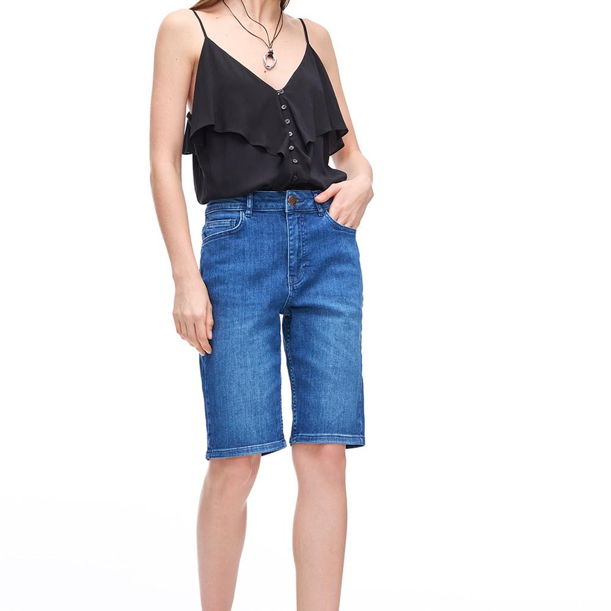 Mavi Denim Slim Fit Yüksek Bel Denim