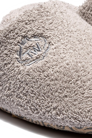  Havlu Kumaş Kadın, Garson Boy Banyo Terliği Gri 36/41