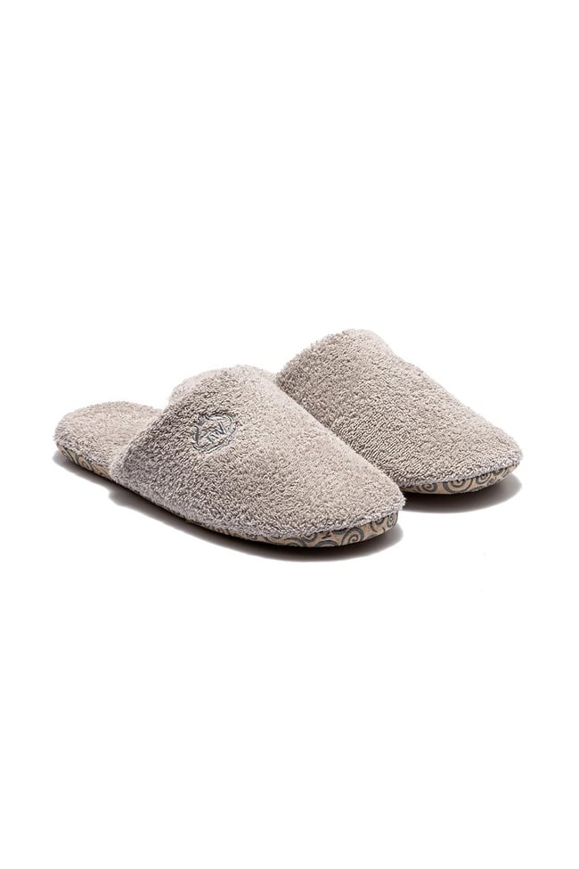  Havlu Kumaş Kadın, Garson Boy Banyo Terliği Gri 36/41