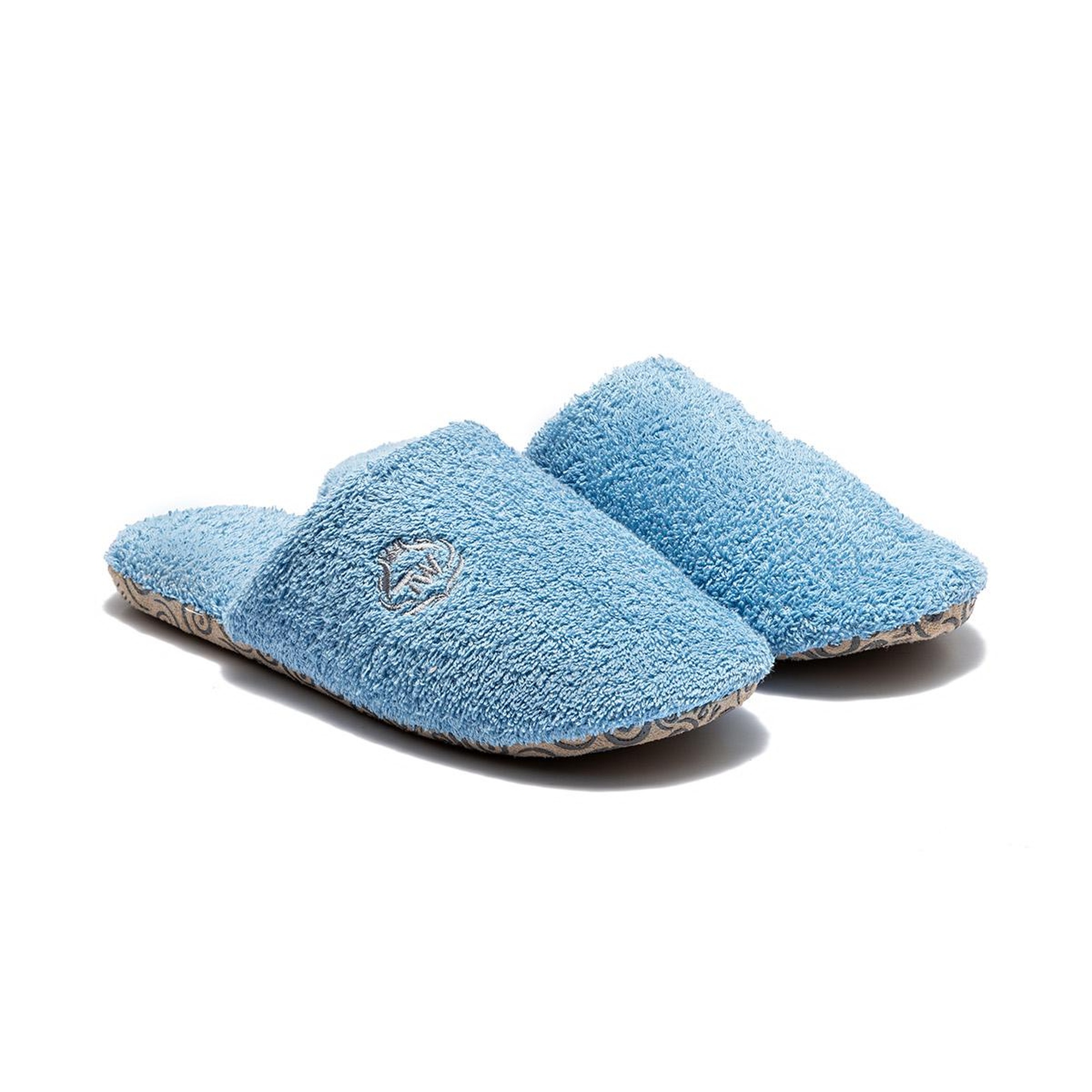 Havlu Kumaş Erkek Banyo Terliği Mavi 41/46