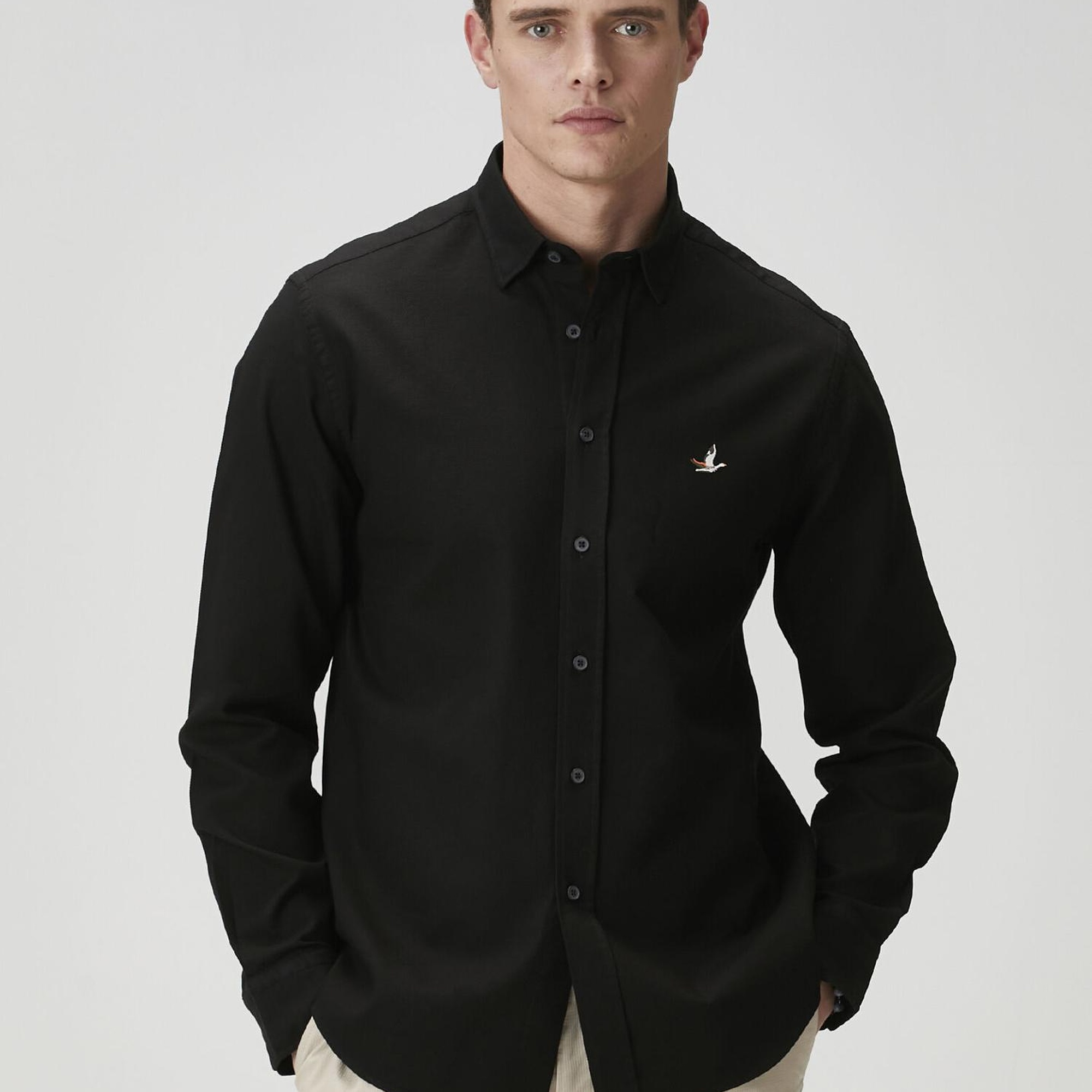 Beymen Club Erkek Comfort Fit Siyah Gömlek