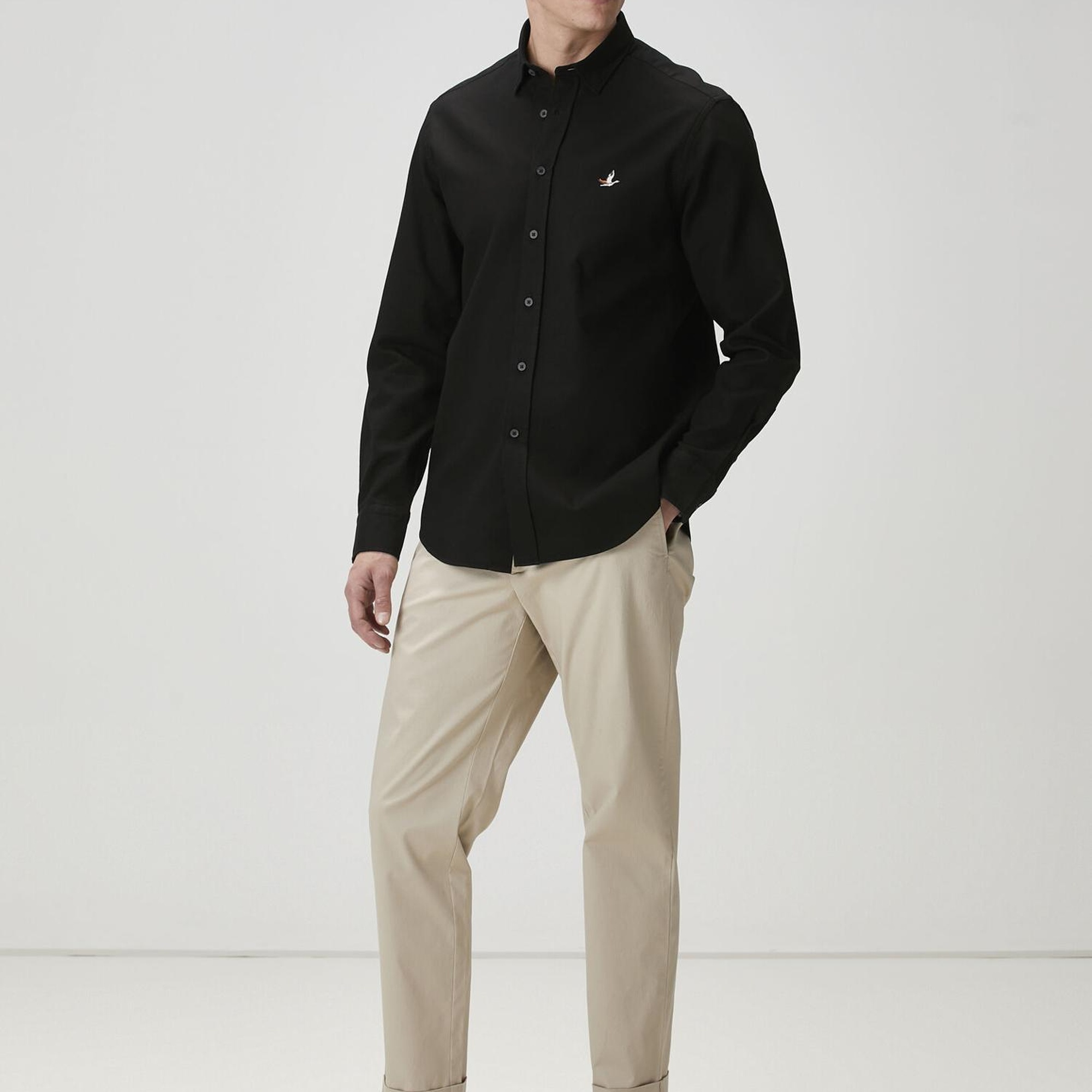 Beymen Club Erkek Comfort Fit Siyah Gömlek