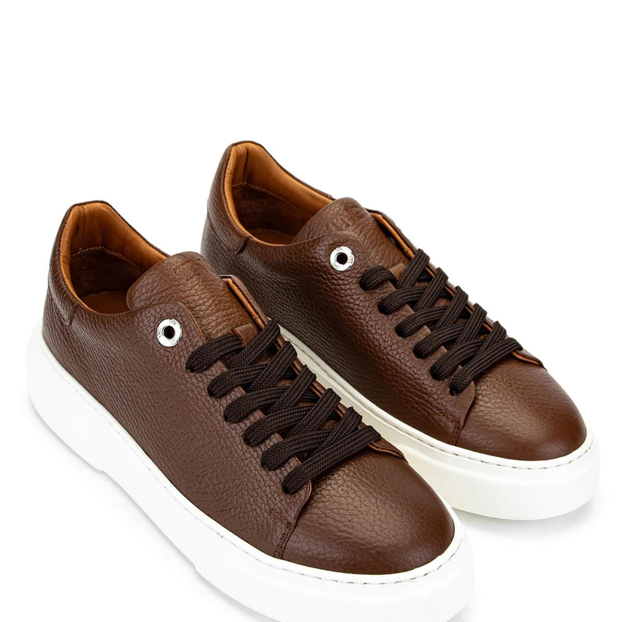 Tamer Tanca Kadın Hakiki Deri Taba Sneakers & Spor Ayakkabı