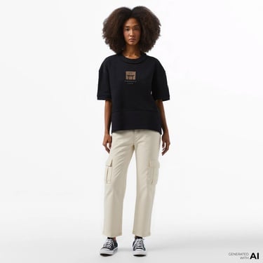  Tommy Jeans Sophie Denim Kadın Krem Pantolon