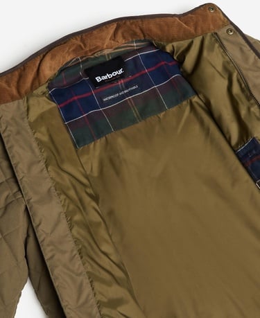  Barbour Waterproof Shoveler Kapitone Ceket