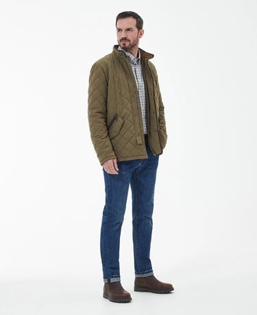  Barbour Waterproof Shoveler Kapitone Ceket