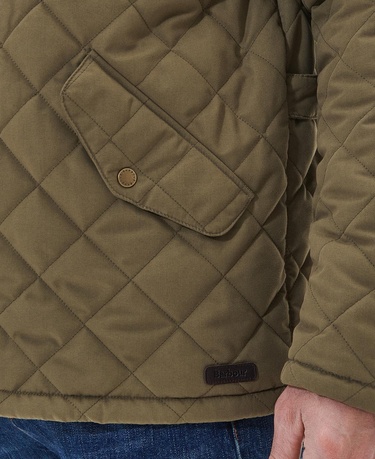 Barbour Waterproof Shoveler Kapitone Ceket