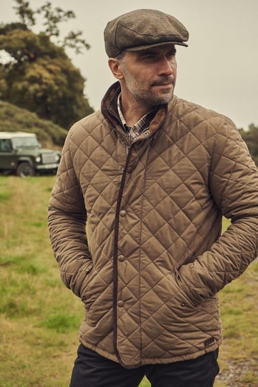  Barbour Waterproof Shoveler Kapitone Ceket