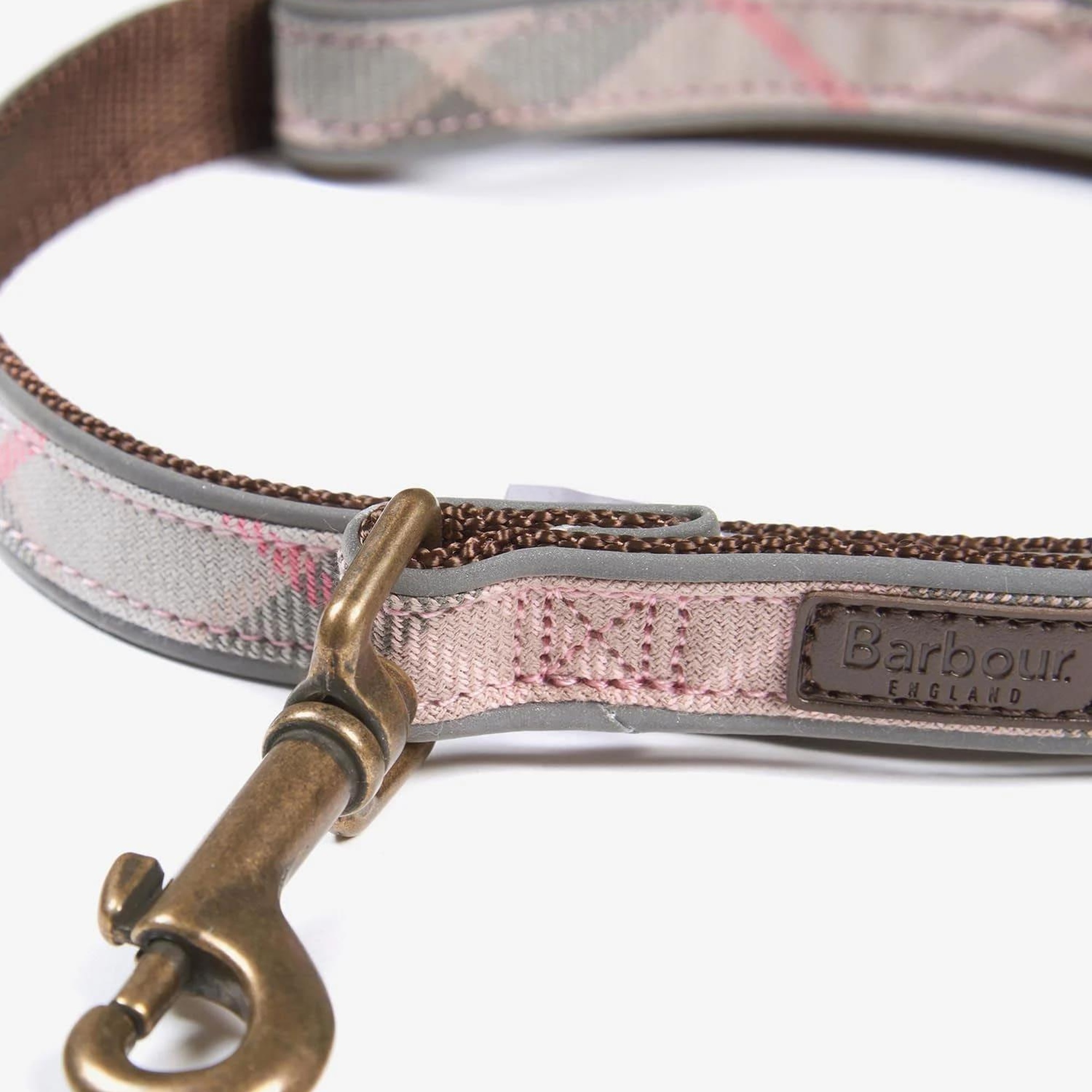 Barbour Reflective Tartan Köpek Tasma Kayışı