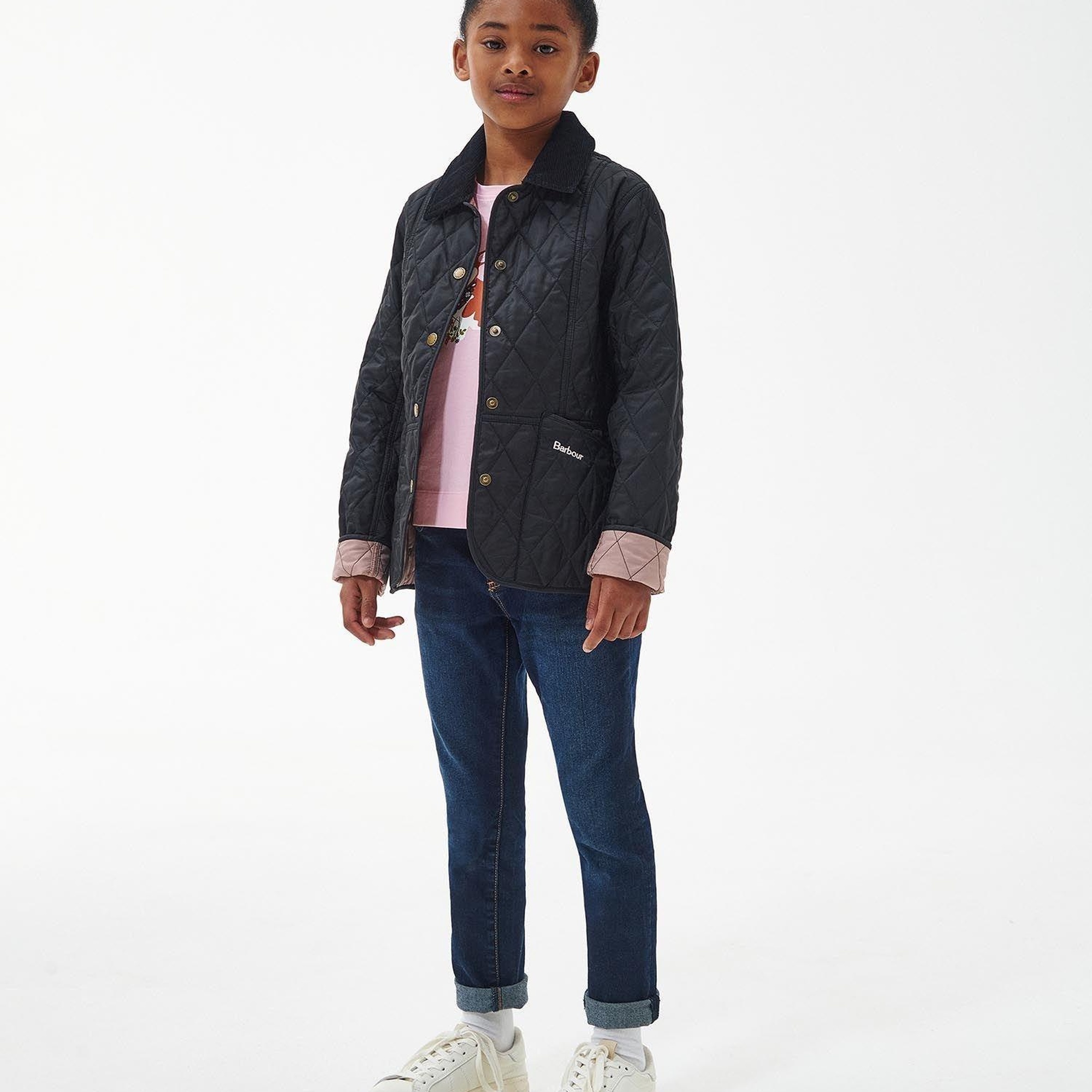 Barbour Summer Liddesdale Kız Kapitone Ceket