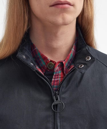  Barbour x Baracuta Porton Yağlı Ceket
