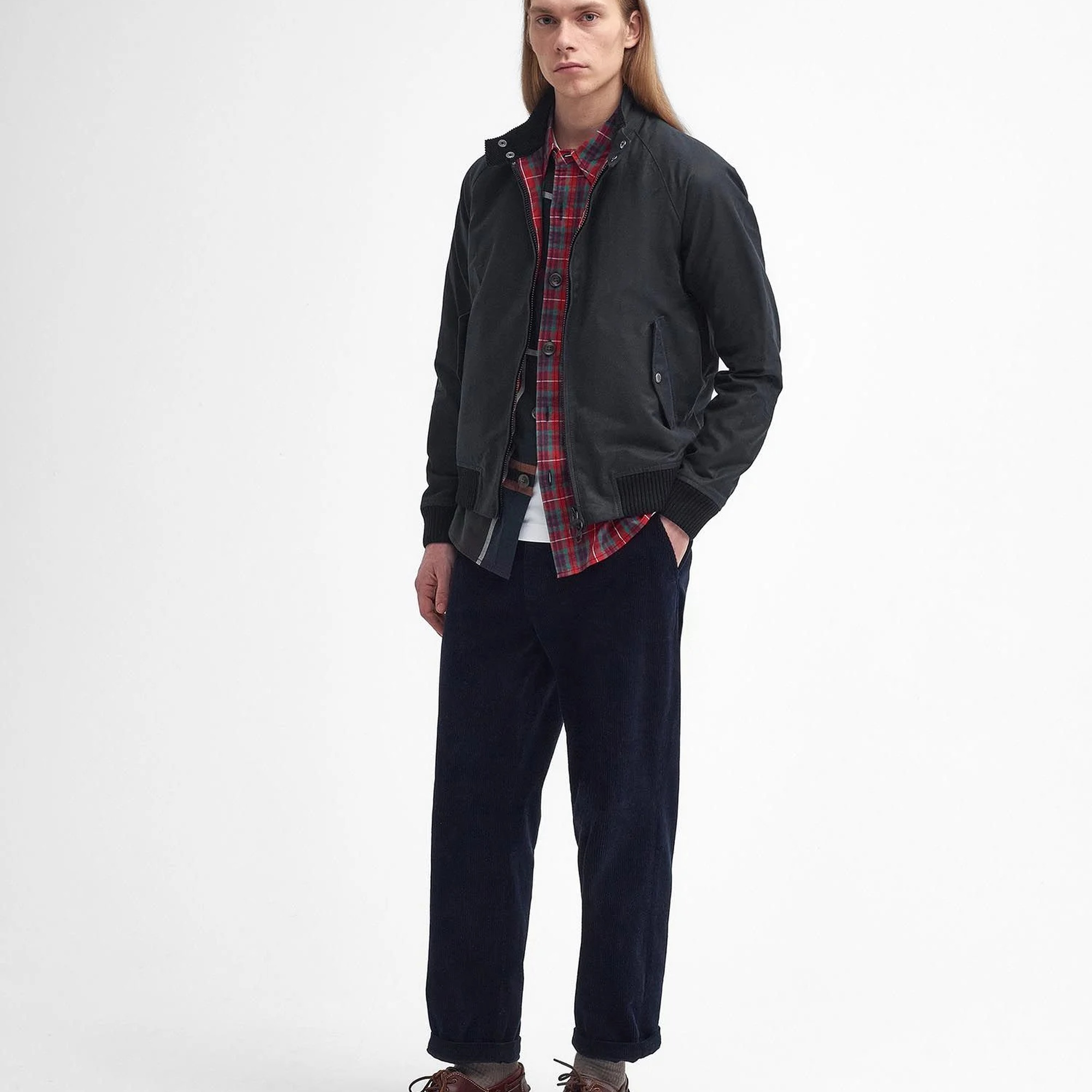 Barbour x Baracuta Porton Yağlı Ceket