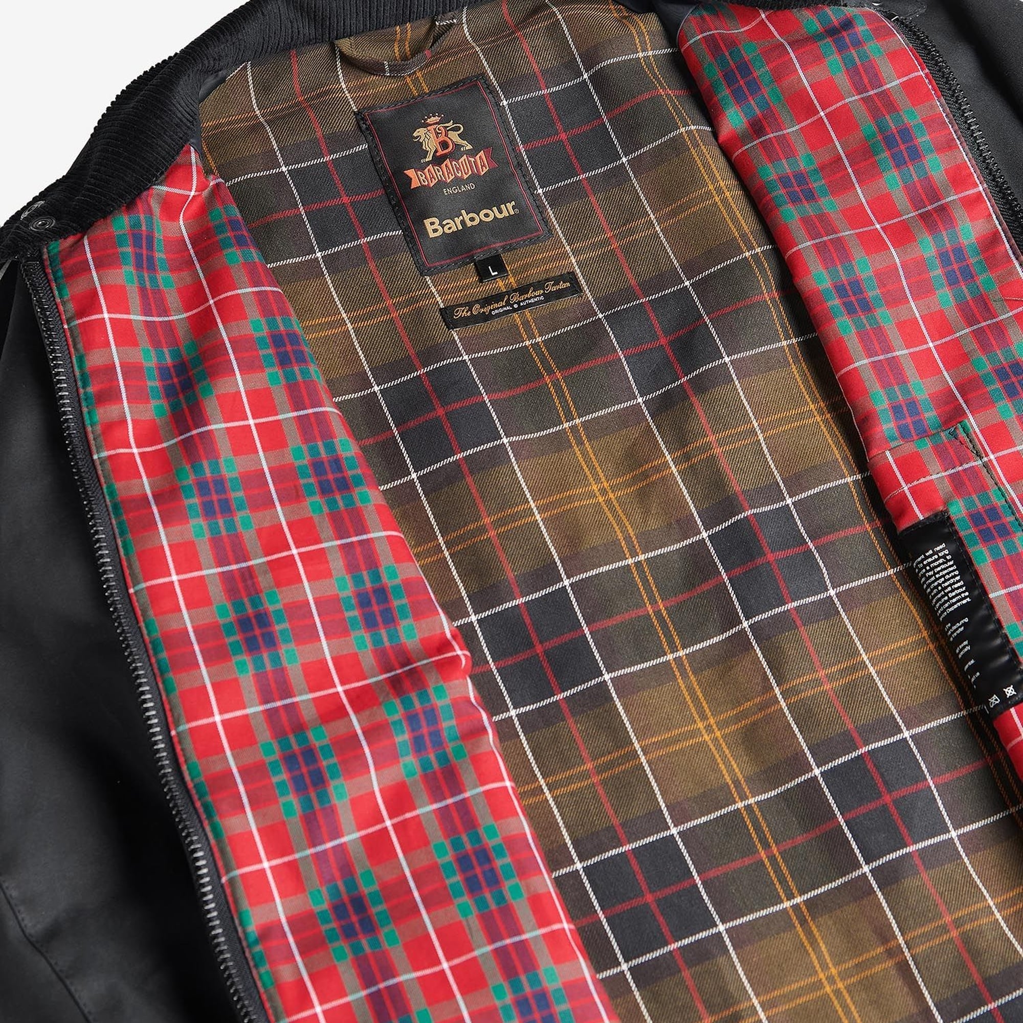 Barbour x Baracuta Porton Yağlı Ceket