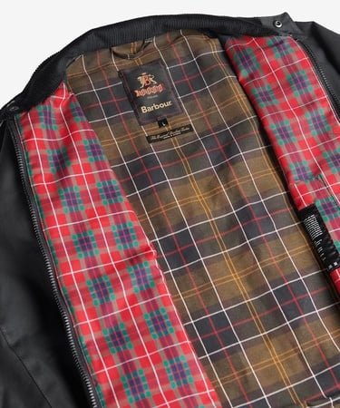  Barbour x Baracuta Porton Yağlı Ceket