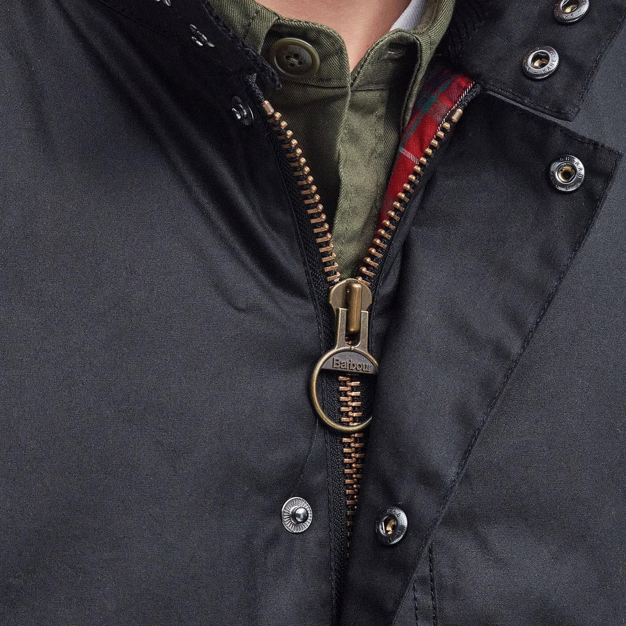 Barbour x Baracuta Yağlı Yelek