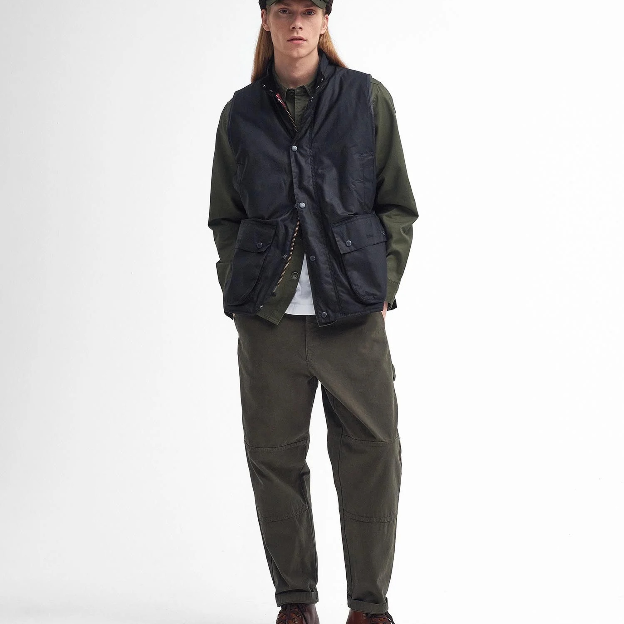 Barbour x Baracuta Yağlı Yelek