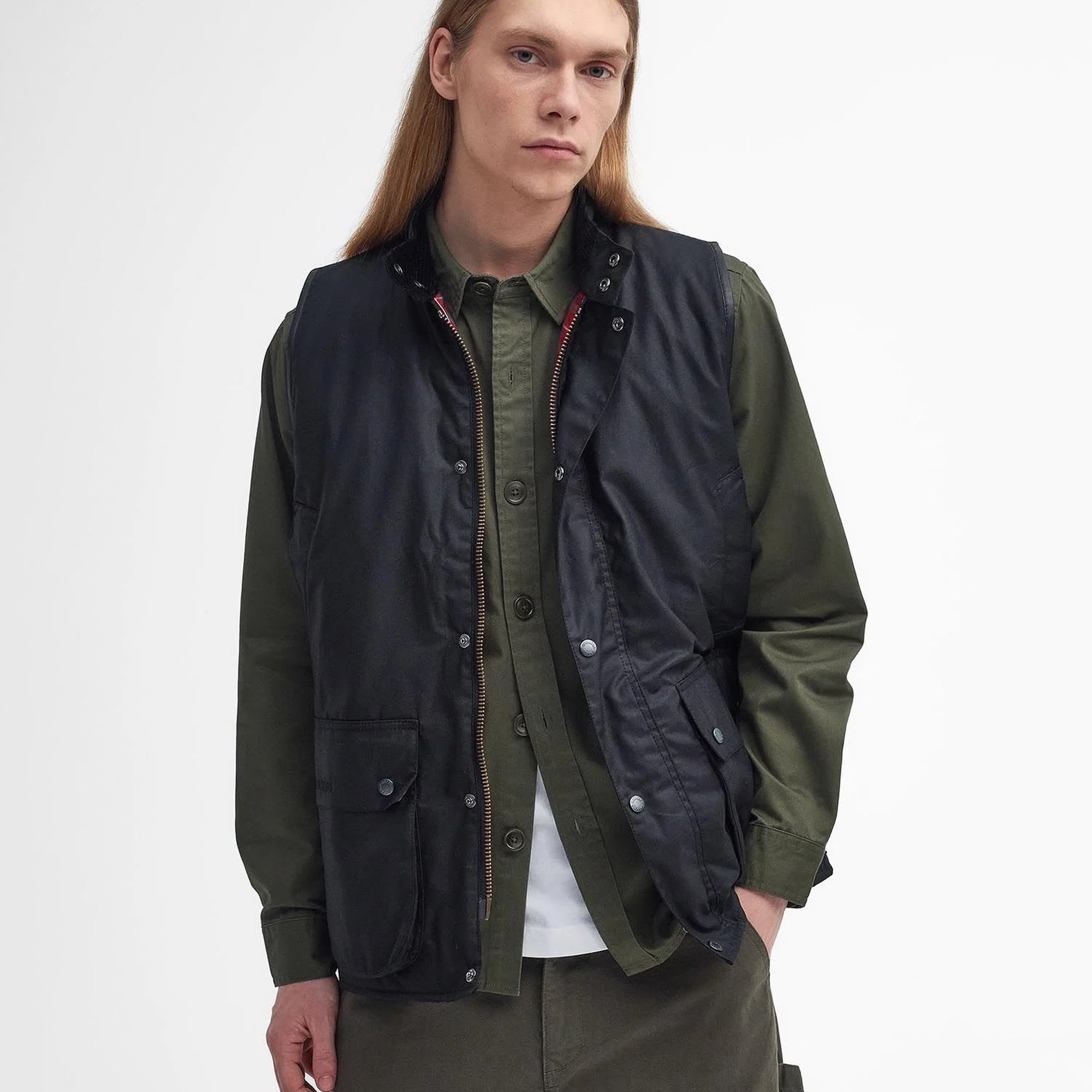 Barbour x Baracuta Yağlı Yelek