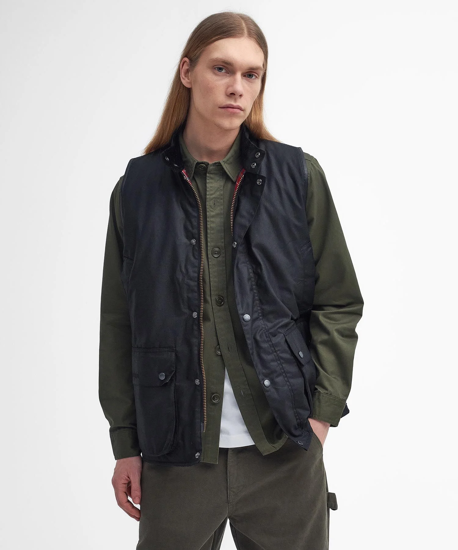  Barbour x Baracuta Yağlı Yelek