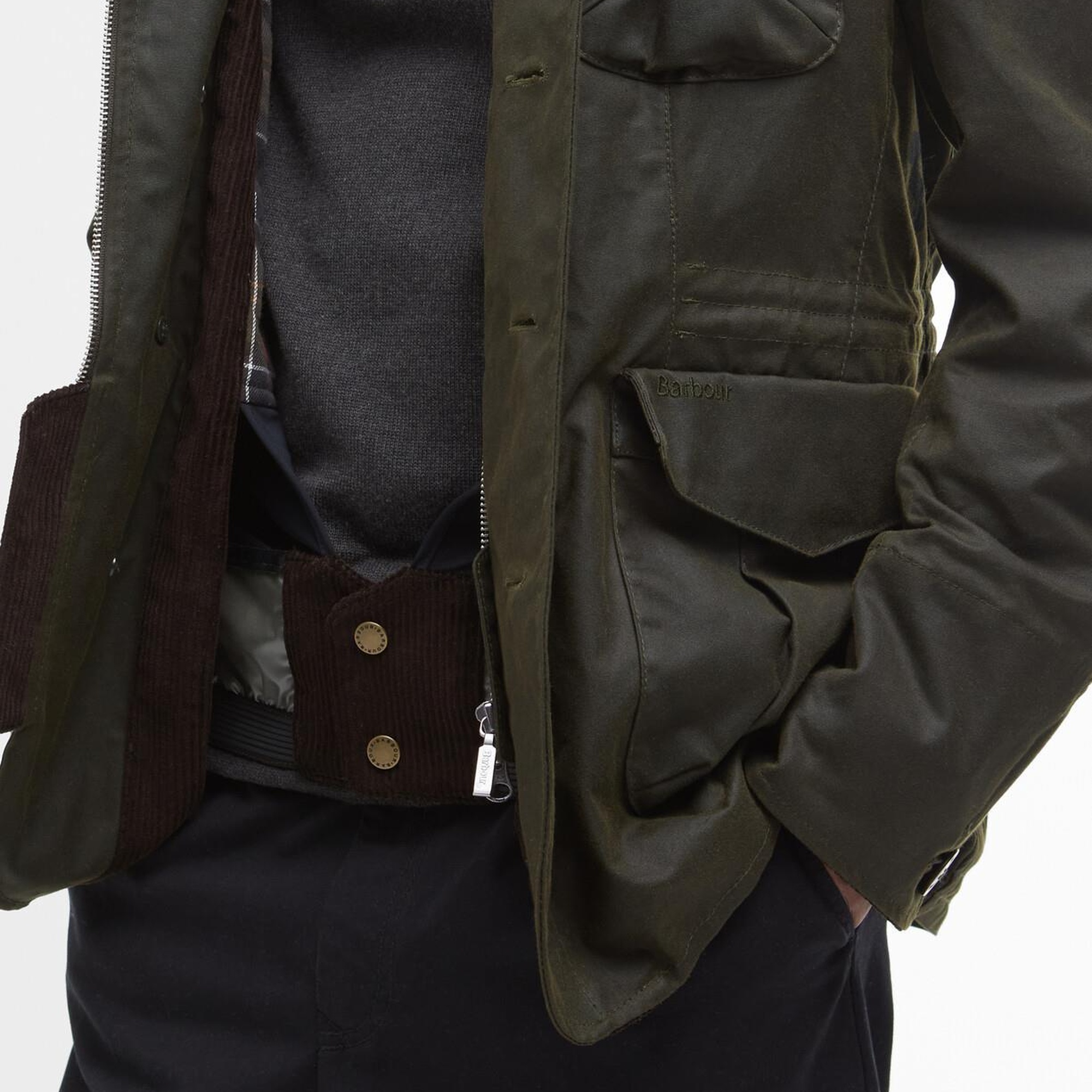 Barbour x TO KI TO Driving Yağlı Ceket